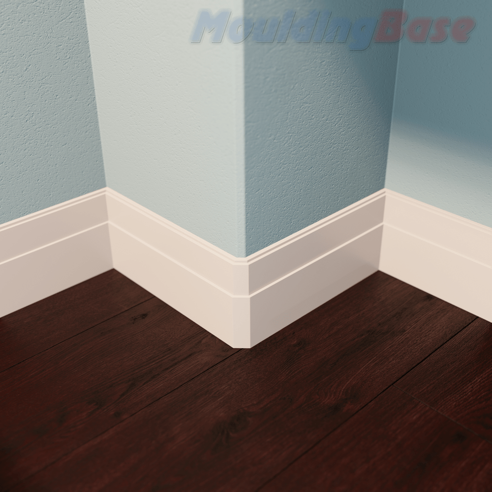 Meridian MDF Baseboard 9/16" x 51/4" MouldingBase