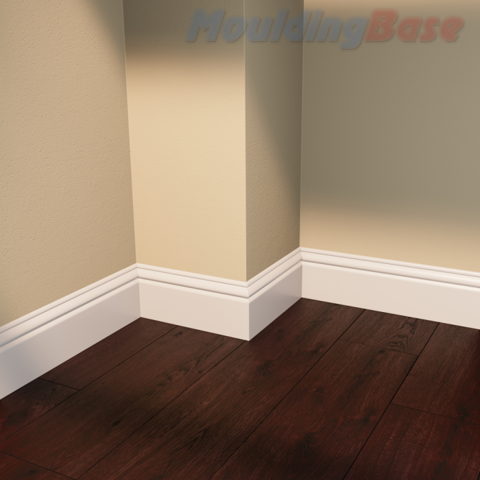 Sierra MDF Baseboard 9/16" x 5-1/4" - Image 4