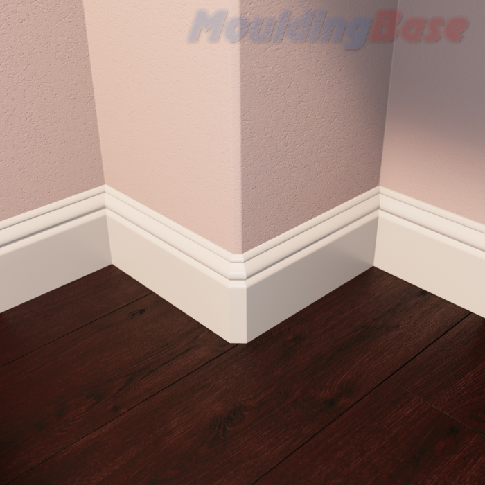 Sierra MDF Baseboard 9/16" x 5-1/4" - Image 3