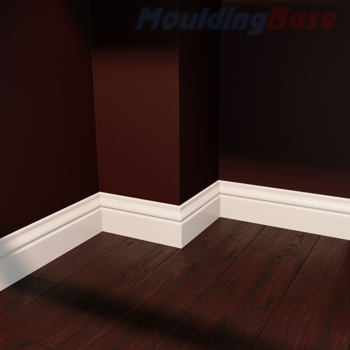 Harris MDF Baseboard 9/16" x 5-1/4" - Image 4