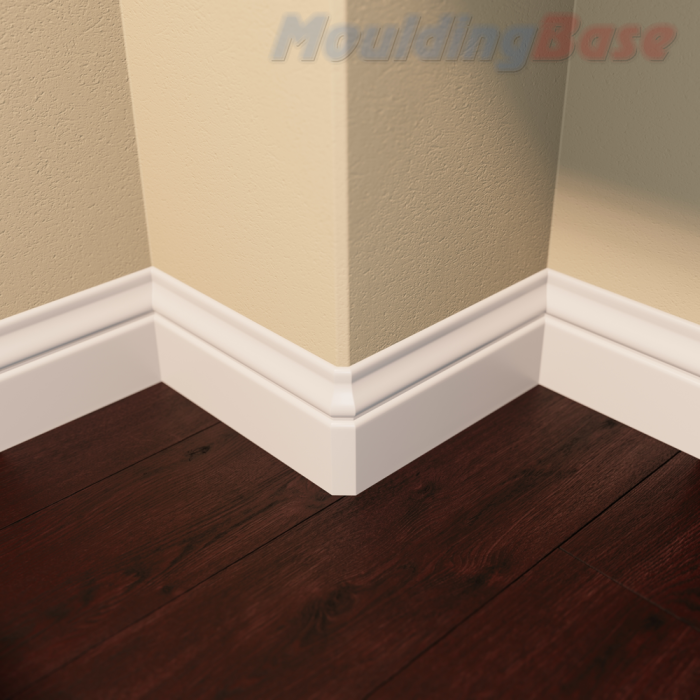 Harris MDF Baseboard 9/16" x 5-1/4" - Image 3