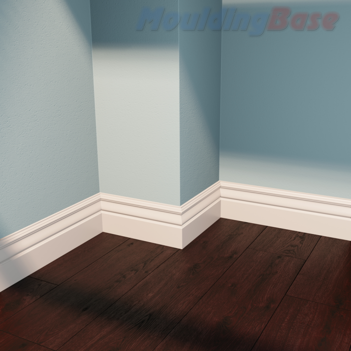 Monterey Base MDF Baseboard 9/16" x 5-1/4" - Image 4