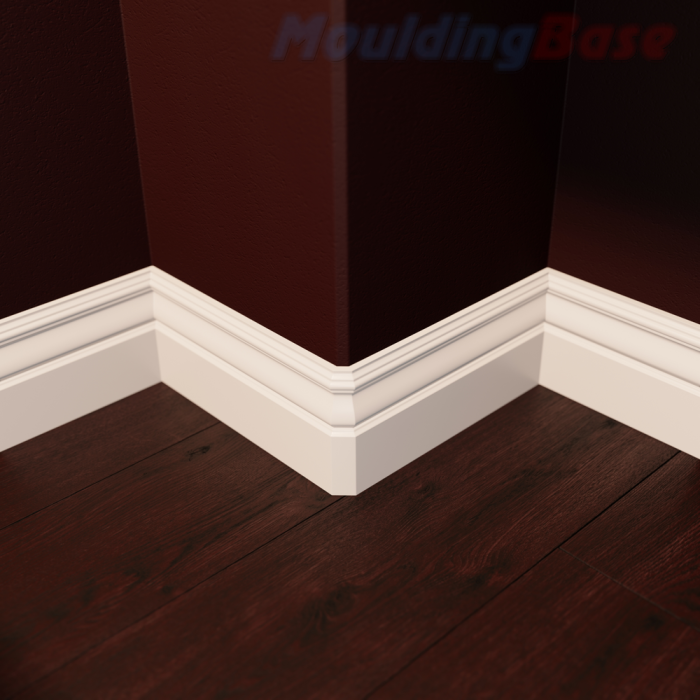 Monterey Base MDF Baseboard 9/16" x 5-1/4" - Image 3