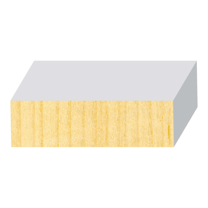 NonTreated S1S2E (1x3) FJ Pine 23/32" x 21/2" MouldingBase