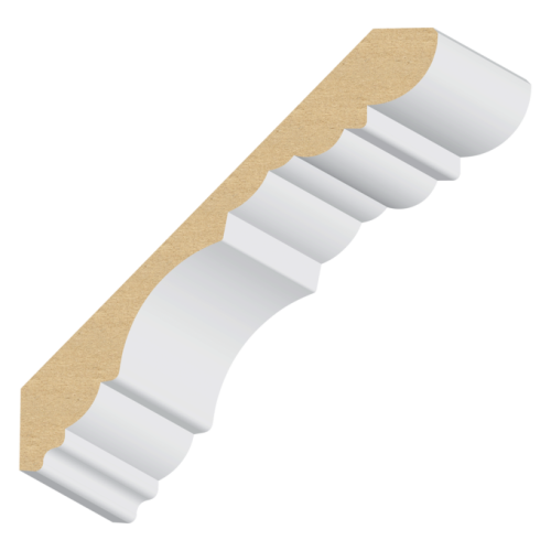 Coronado/Georgian MDF Crown Moulding 3/4″ x 6-1/2″