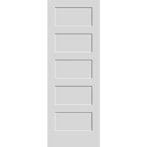 5-Panel Interior Shaker Door